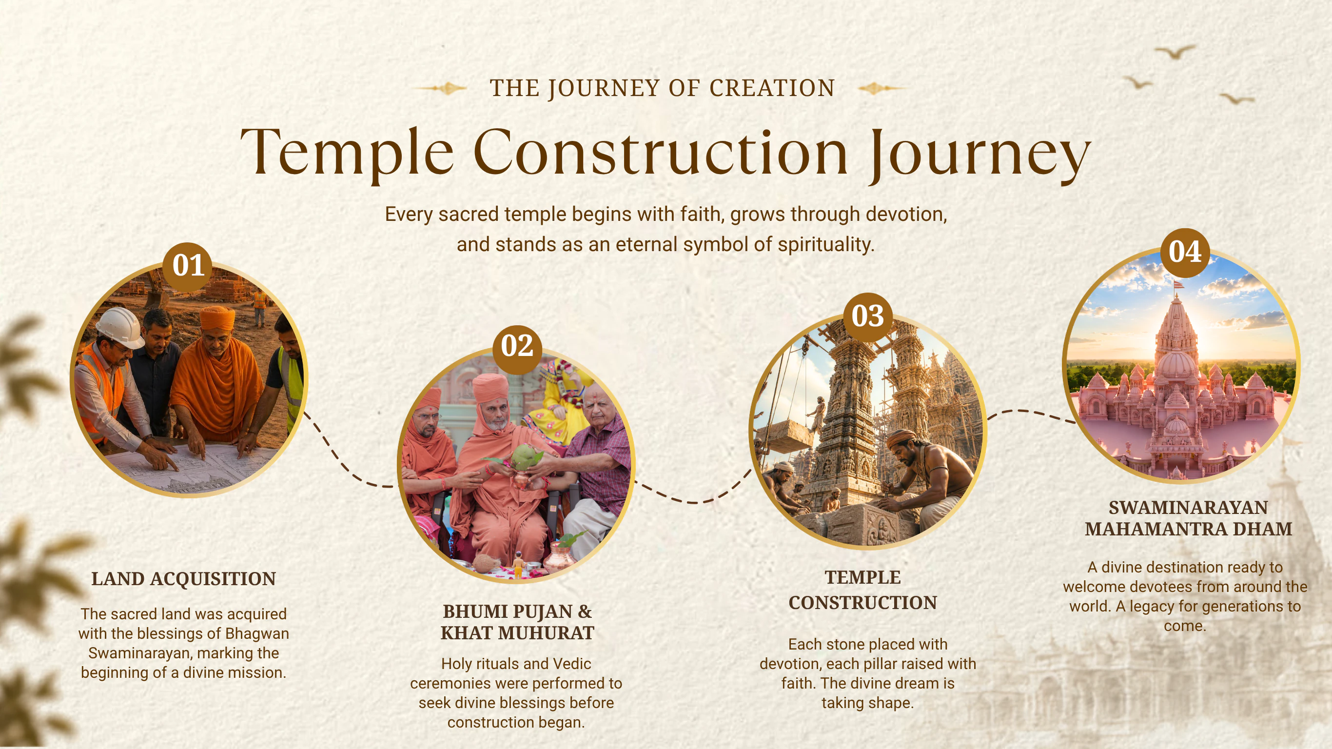 Temple Construction Journey